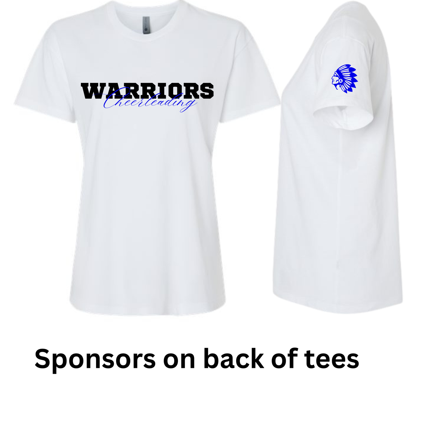 AHS Cheer 2026-27 Sponsorship Tee