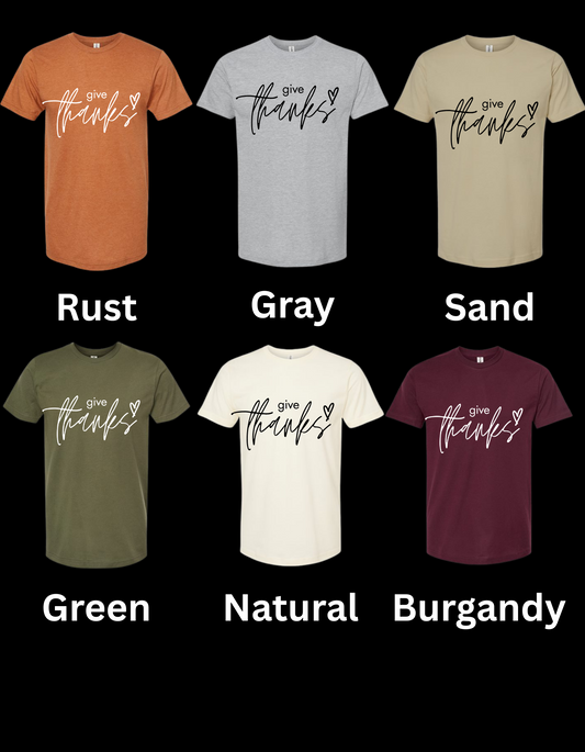 FALL READY TO SHIP || GIVE THANKS