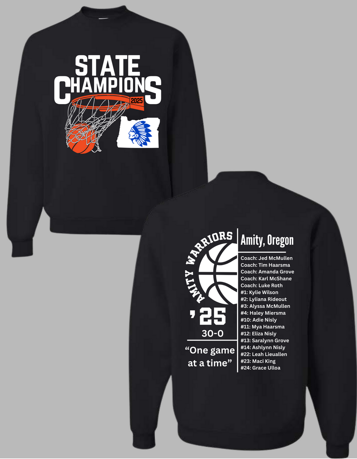 Amity Girls Basketball || State Champs|| 2025 ||  Crew