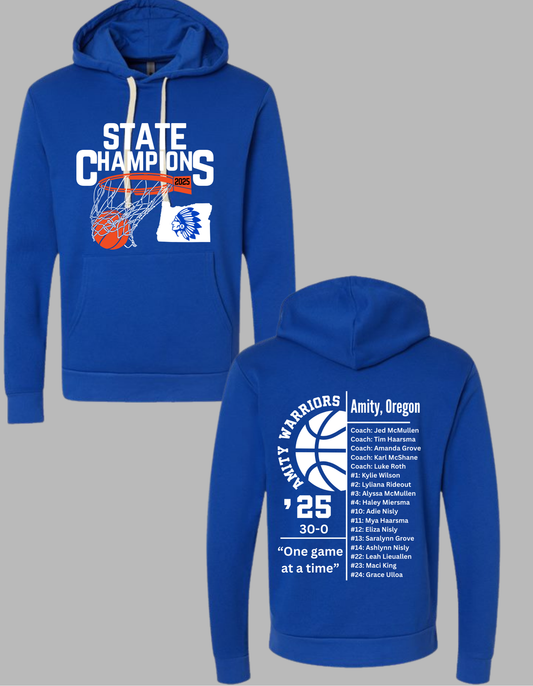 Amity Girls Basketball || State Champs|| 2025 || Hoodie
