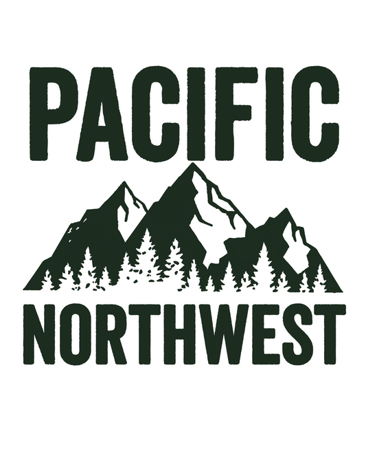READY TO SHIP || Pacific Northwest Mountains