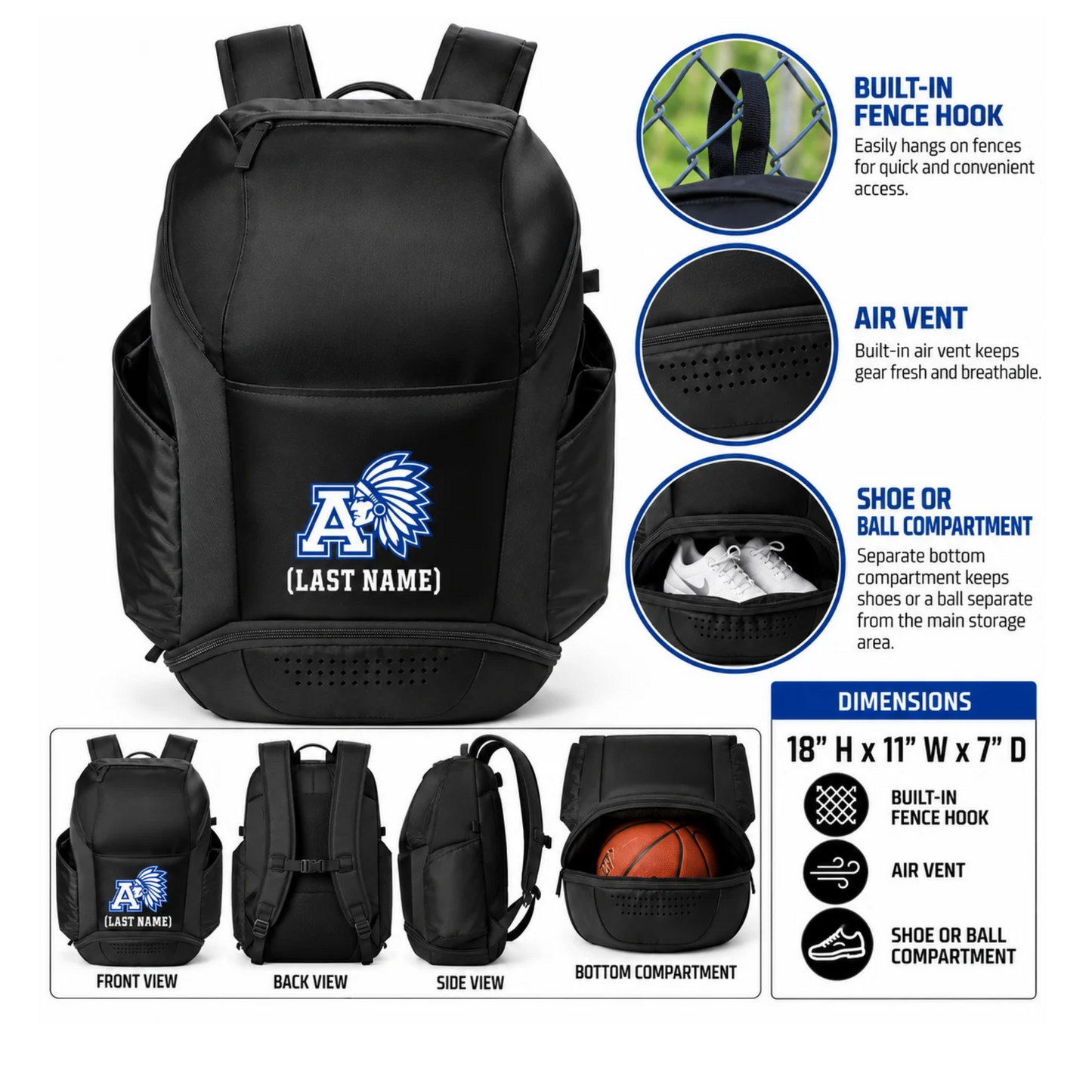Sport-Tek Club Rec Pack